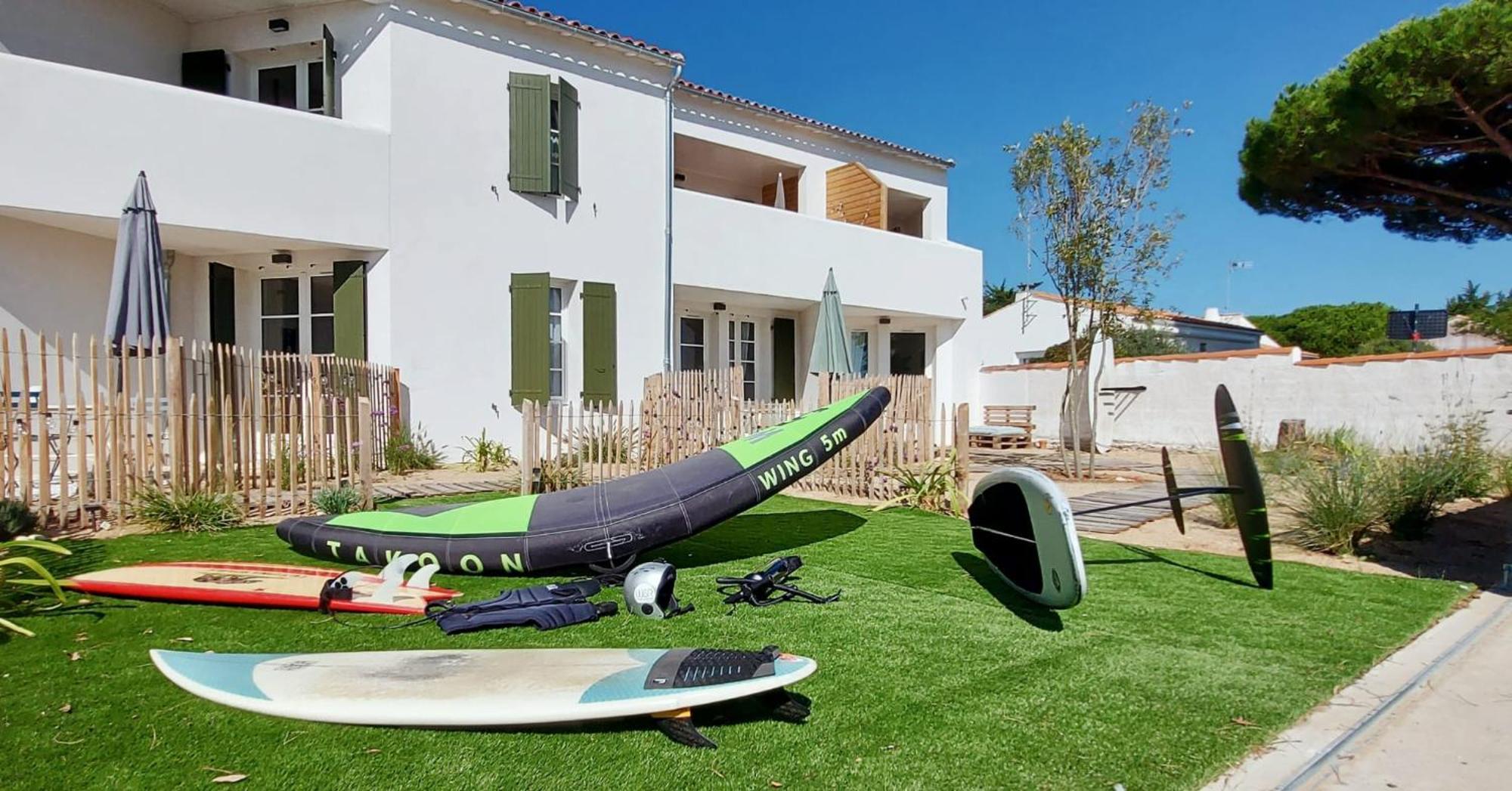 La Plage, T2 Vue Mer Rivedoux-Plage Exterior foto